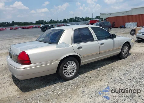 2009 Mercury Grand Marquis Ls (Fleet Only) from USA, damaged, VIN 2MEHM75V89X611198